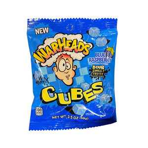 Warheads - Cubes Blue Rasberry