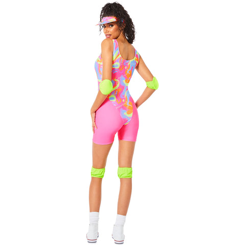 Costume Barbie en patin à roulettes - Femme