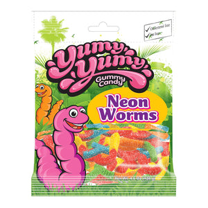 Yumy Yumy - Sour Neon Worms