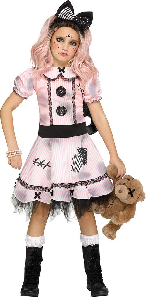 Costume de poupée rose - Enfant