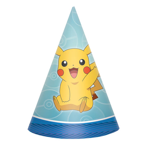 Chapeaux de fêtes - Pokémon (8/pqt)