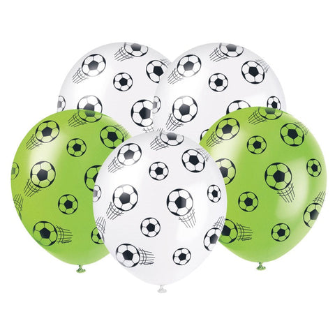 Ballons en latex de 12po - Soccer (3/pqt)