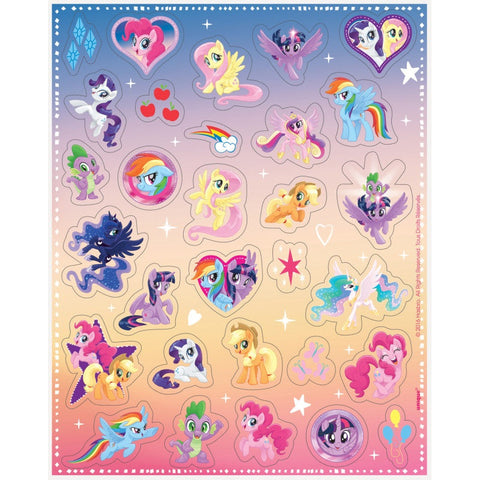 My Little Pony Sticker Sheets  4ct