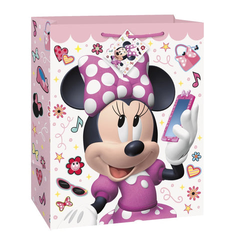 Disney Iconic Minnie Mouse Large Gift Bag