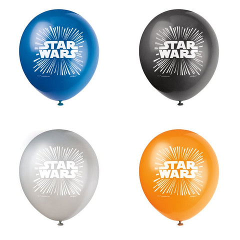 Ballons en latex - Star Wars (8/pqt)