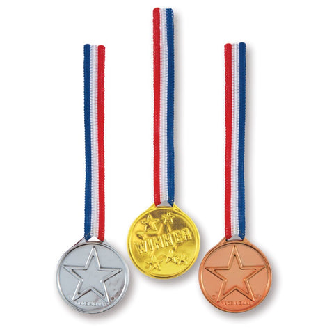 Médailles pour gagnants (3/pqt)