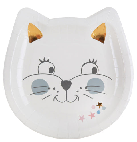 Assiette Kitty party