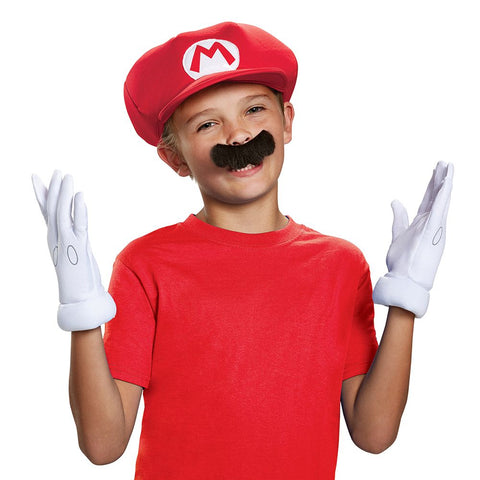 Accessoires pour costume de Mario - Mario Bros - Enfant