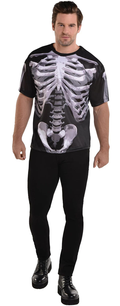 T-Shirt squelettique - Adulte