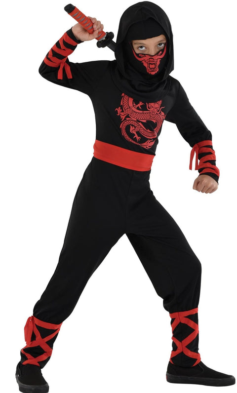 Costume de ninja sang de dragon - Enfant