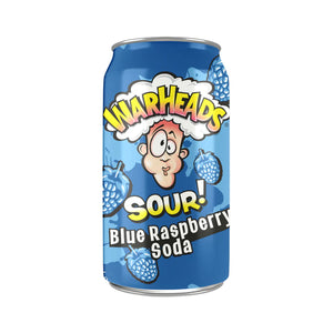 Warheads - Sour Blue Raspberry Soda
