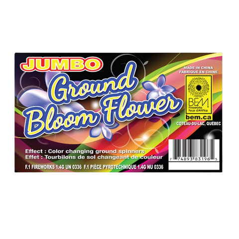 GROUND BLOOM FLOWER 6/pk - BEM