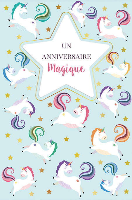 Un anniversaire magique - Carte de souhaits - Incognito