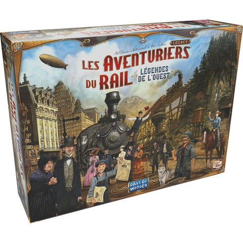 Les aventuriers du Rail - Legacy - Légendes de ouest (fr)