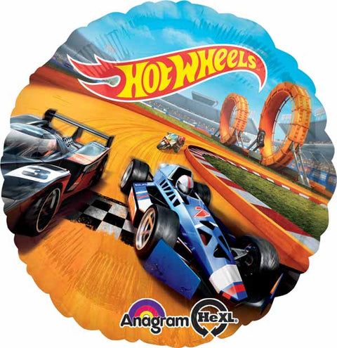 Ballon en aluminimum de 18" - Hot wheels