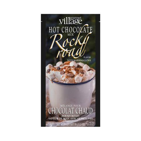 Chocolat chaud - « Rocky Road » noix et guimauve