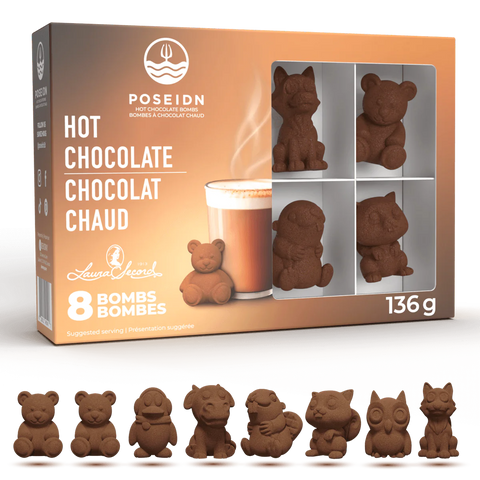Coffret variété de chocolat chaud - Poseidn - PRÉCOMMANDE