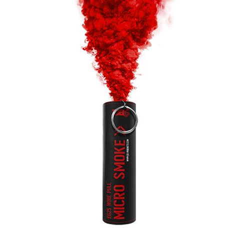 Micro grenade fumigène RED/ROUGE - BEM