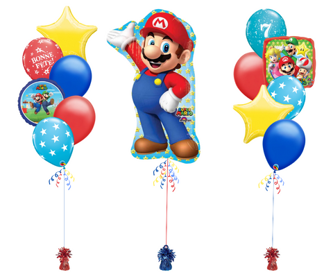 Bouquets de ballons - Mario Bros