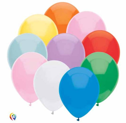 Ballons gonflables - Assortiment de couleurs - Pqt. 50 - Funsational