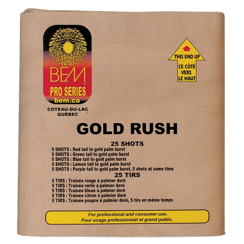 GOLD RUSH (25 SHOTS) - BEM