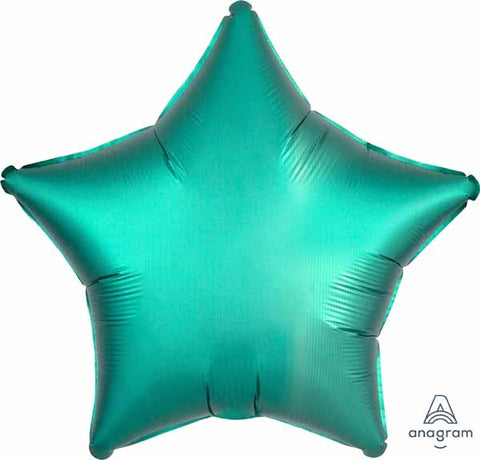Étoile effet satin - Turquoise jade - 18"