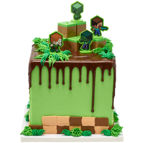Décoration à gâteau - Minecraft