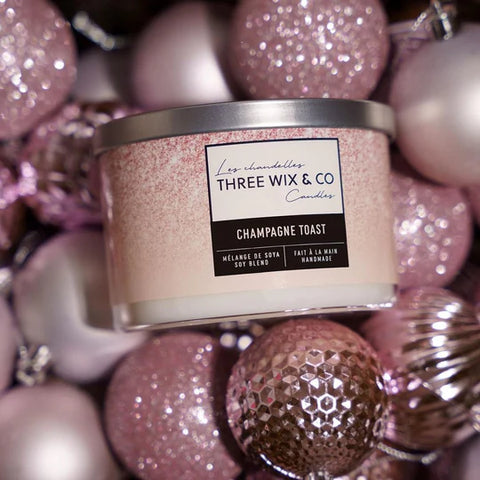 Chandelle CHAMPAGNE TOAST - Three Wix And Co