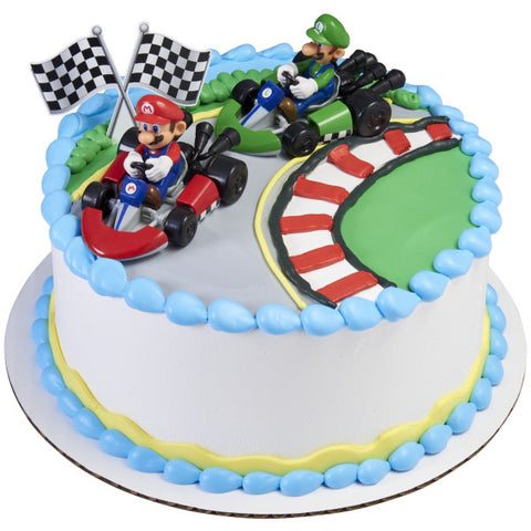 Décoration à gâteau - Mario Kart