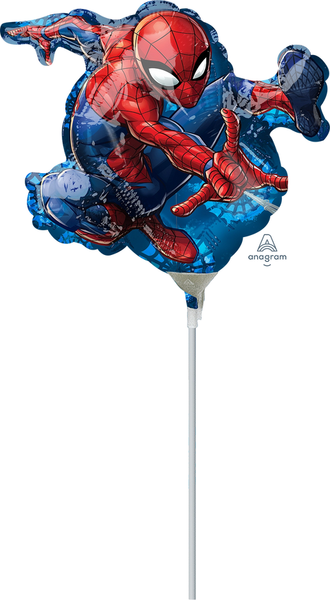 Spider-man sur bâton - 9"