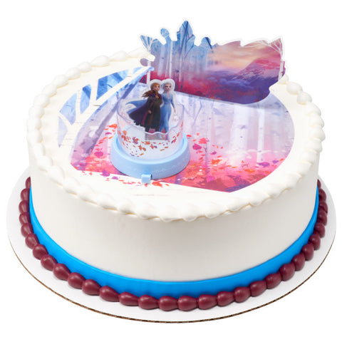 Décoration à gâteau - La reine des neiges