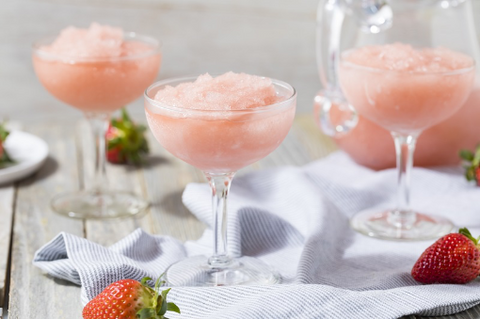 Cocktail - Frosé aux fraises