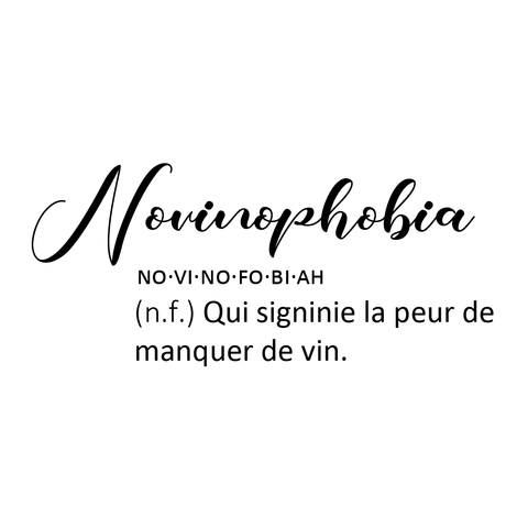 Novinophobia - Coupe à vin