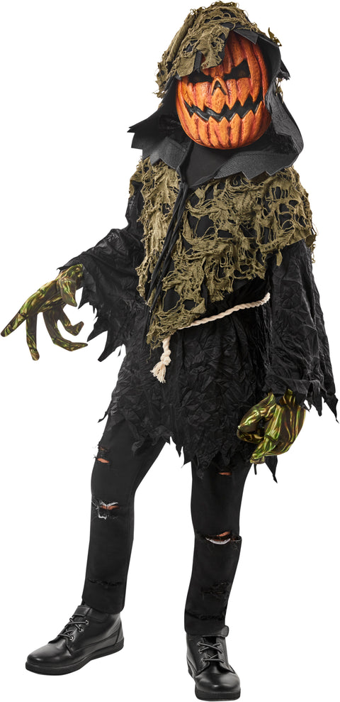 Costume zombie citrouille - Garçon