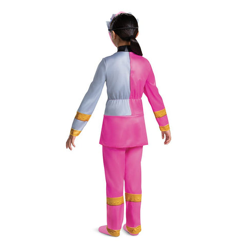 Costume de Power Ranger Dino Fury - Rose - Enfant