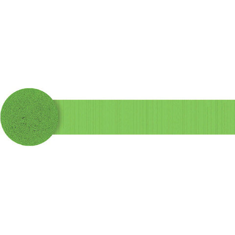 Rouleau de papier crépon - Vert (81 pi)