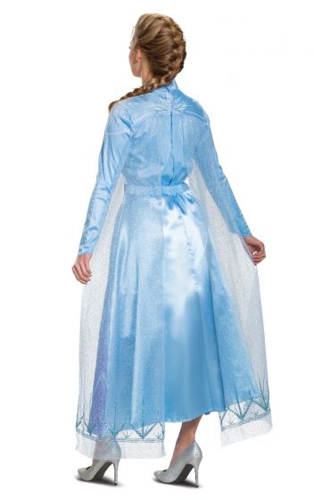 Le costume de la princesse Elsa deluxe - La reine des neiges - Femme