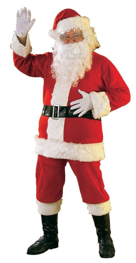 Costume de père Noël en flannel
