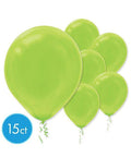 Ballons en latex de 12 po - Vert (15/pqt.) - Ballons - Boo'tik d'Halloween