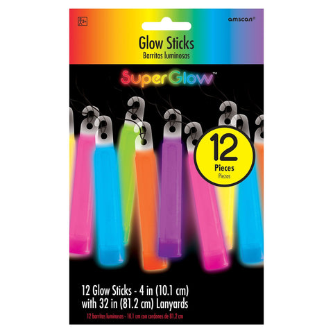 4" Glow Stick Value Pack - Multi Color