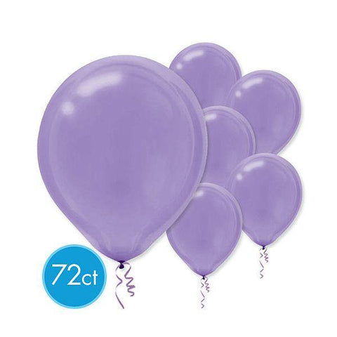 Ballons en latex de 12 po - Violet (72/pqt.) - Ballons - Boo'tik d'Halloween