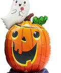 Ballon citrouille d'Halloween (56") - Airloonz - Ballons - Boo'tik d'Halloween