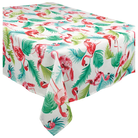 Nappe de table en tissu - Flamingo (60x104")
