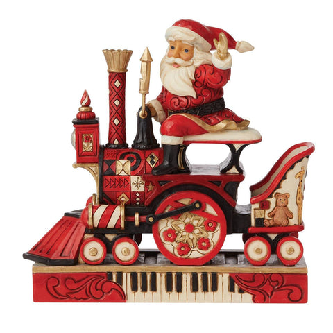Père Noël sur train - FAO Schwarz (7.68po)
