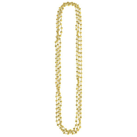 Colliers de perles - Or (3/pqt)