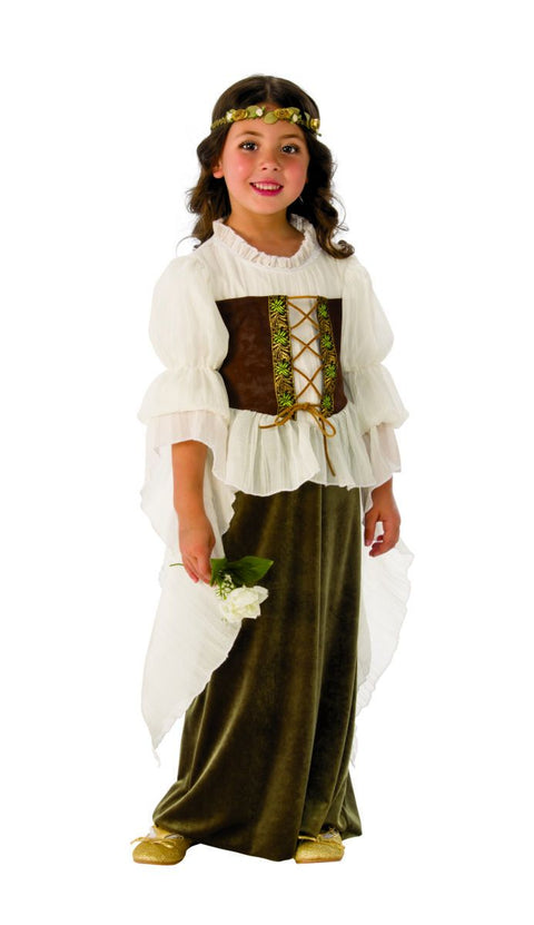 Costume de jeune fille des bois pour enfants