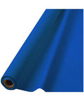 40" x 100' Plastic Table Roll - Bright Royal Blue