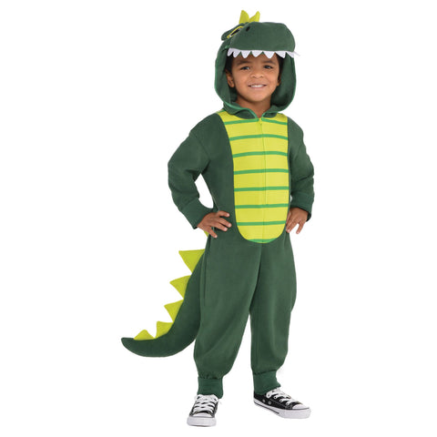 Costume une pièce à capuche - Dinosaure - Enfant