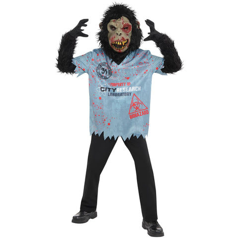 Costume Chimpan-Zombie - Garçon