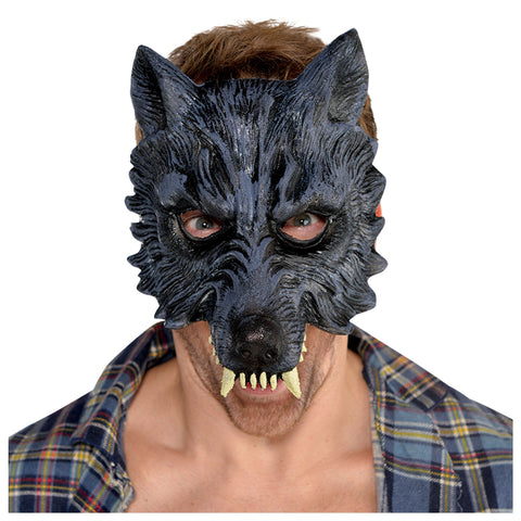 Demi-masque de loup-garou